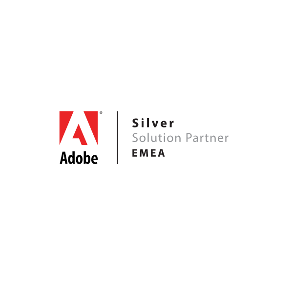 Adobe Silver Solutions Partner Logo ,Logo , icon , SVG Adobe Silver Solutions Partner Logo