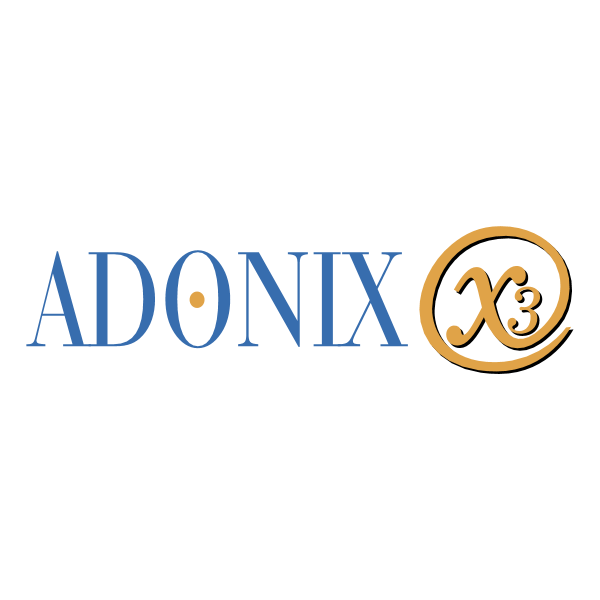 Adonix X3 ,Logo , icon , SVG Adonix X3