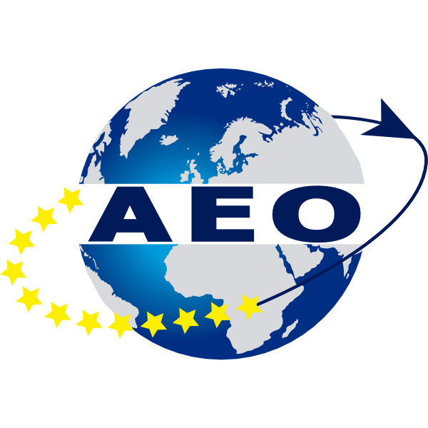 AEO certification ,Logo , icon , SVG AEO certification