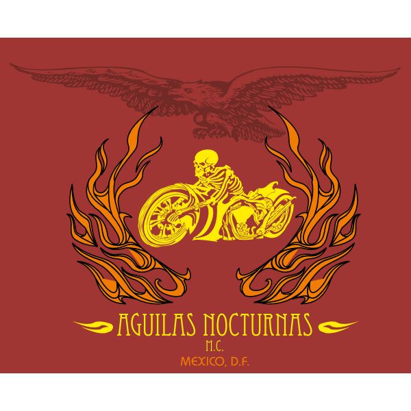 Aguilas Nocturnas Logo ,Logo , icon , SVG Aguilas Nocturnas Logo