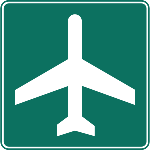 AIRPORT ROAD SIGN Logo