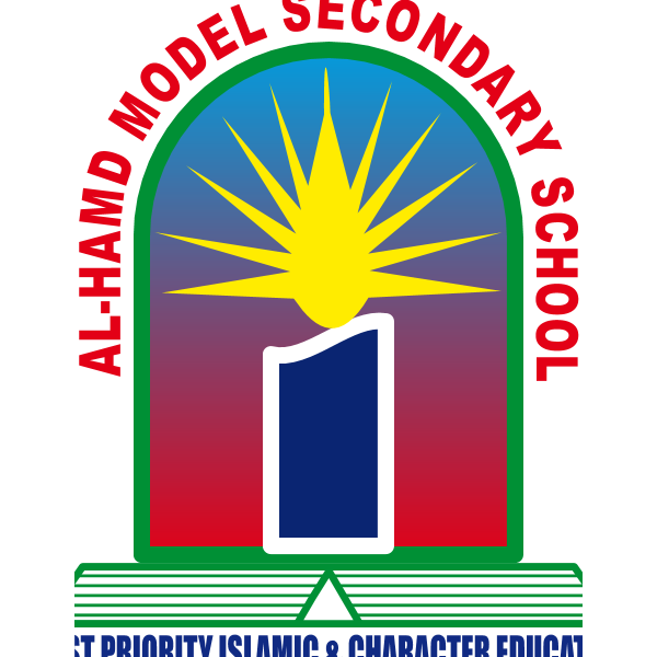 Al-Hamd Model Secondary School Logo ,Logo , icon , SVG Al-Hamd Model Secondary School Logo