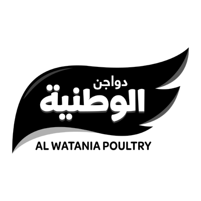 شعار al watania دواجن الوطنية اسود ,Logo , icon , SVG شعار al watania دواجن الوطنية اسود