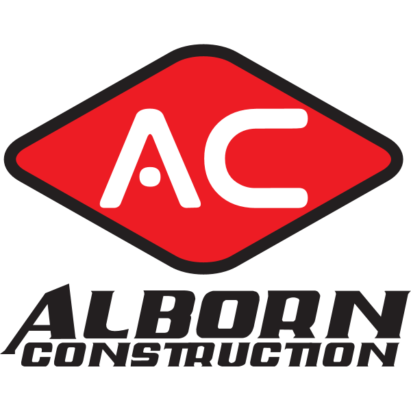 Alborn Construction – Red Logo ,Logo , icon , SVG Alborn Construction – Red Logo