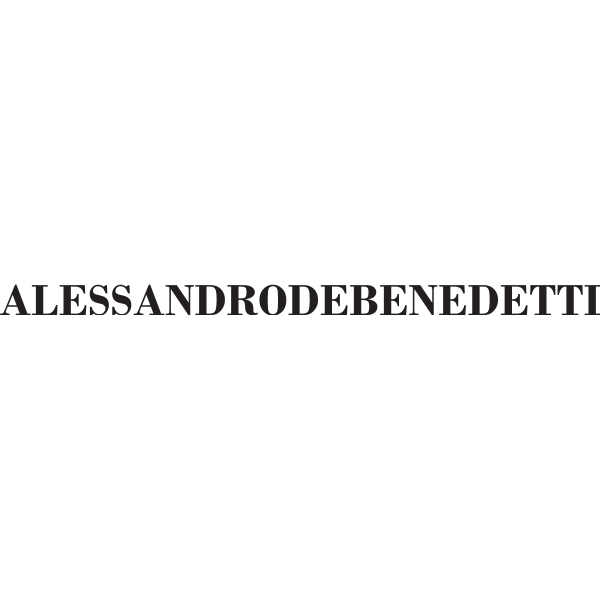 Alessandro De Benedetti Logo ,Logo , icon , SVG Alessandro De Benedetti Logo