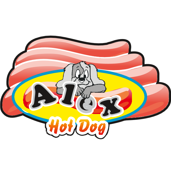 Alex Hot Dog Logo ,Logo , icon , SVG Alex Hot Dog Logo