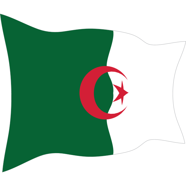 ALGERIAN WAVY FLAG Logo