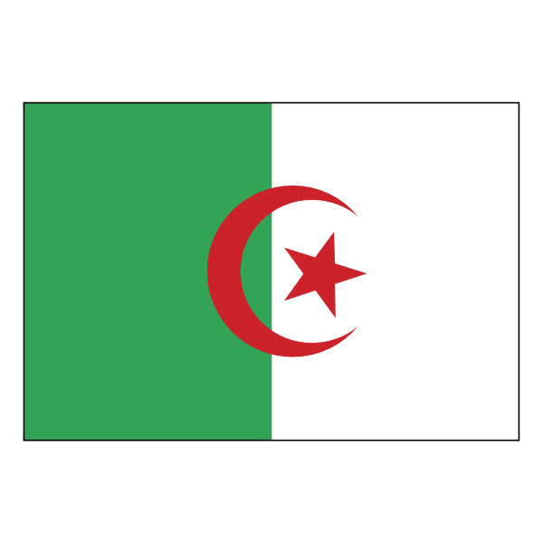 Algerie Drapeau ,Logo , icon , SVG Algerie Drapeau