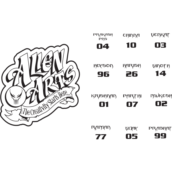 Allen Arts Logo ,Logo , icon , SVG Allen Arts Logo