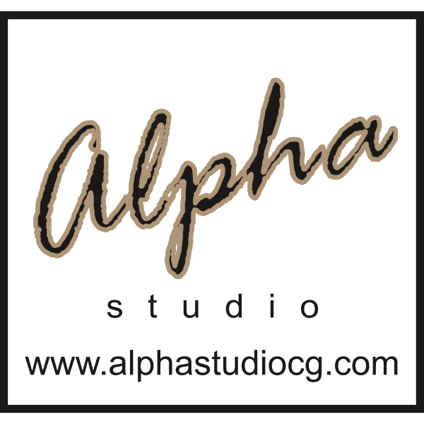 Alpha Studio CG Logo ,Logo , icon , SVG Alpha Studio CG Logo