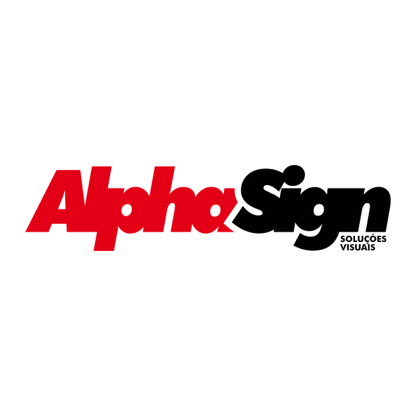 AlphaSign Soluções Visuais Logo ,Logo , icon , SVG AlphaSign Soluções Visuais Logo