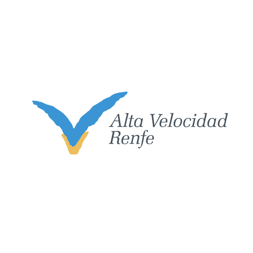Alta Velocidad Renfe 83608 ,Logo , icon , SVG Alta Velocidad Renfe 83608