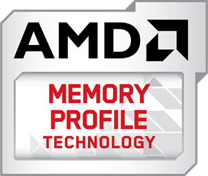 AMD Memory Profile Technology Logo ,Logo , icon , SVG AMD Memory Profile Technology Logo