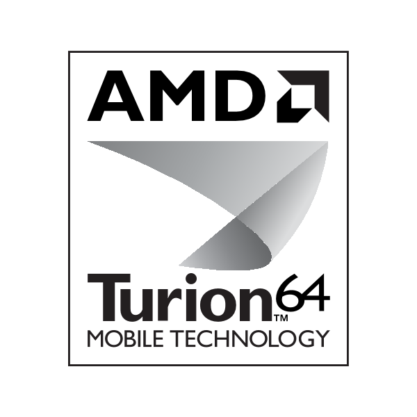 AMD Turion 64 Logo ,Logo , icon , SVG AMD Turion 64 Logo