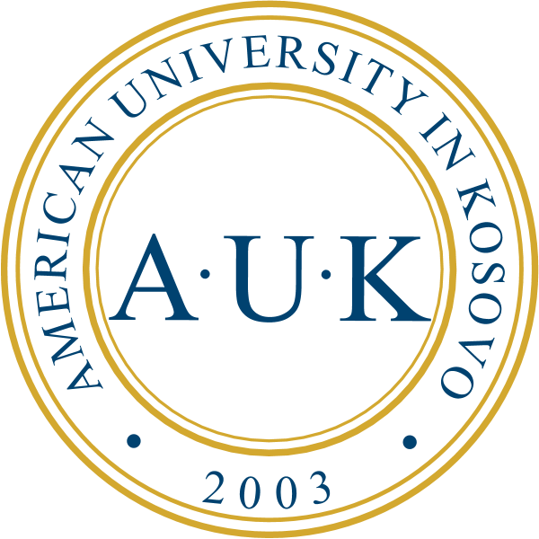 American University in Kosovo Logo ,Logo , icon , SVG American University in Kosovo Logo