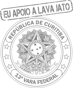 Apoio a Operação Lava Jato Logo