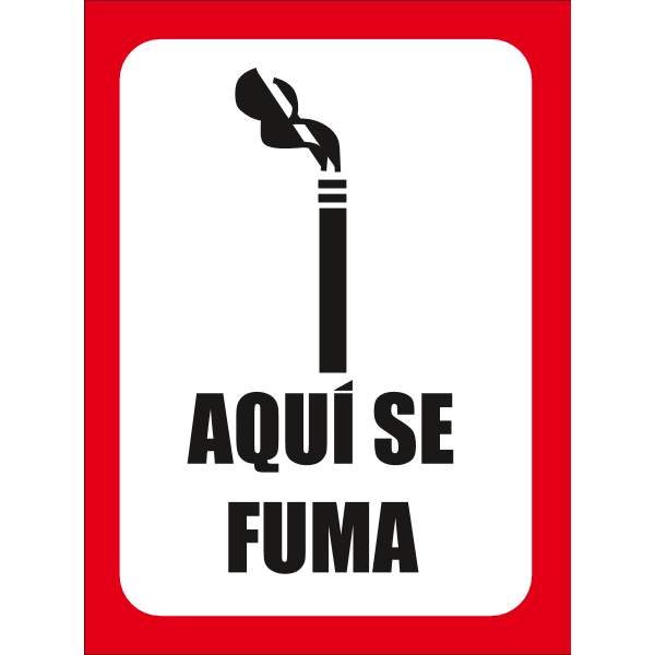 AQUI SE FUMA Logo ,Logo , icon , SVG AQUI SE FUMA Logo