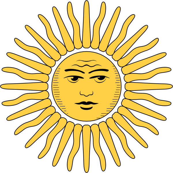 ARGENTINA SUN COAT OF ARMS Logo ,Logo , icon , SVG ARGENTINA SUN COAT OF ARMS Logo