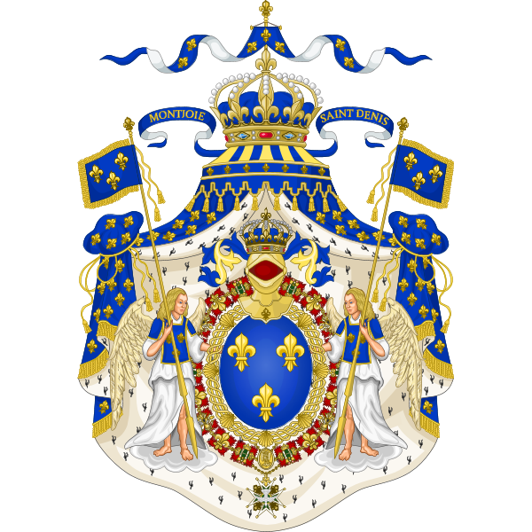 Armoiries de France (1814-1830) Logo ,Logo , icon , SVG Armoiries de France (1814-1830) Logo