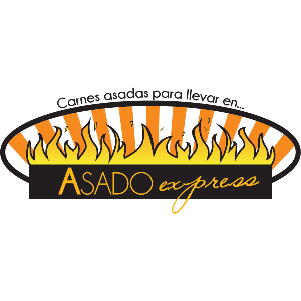 Asado Express Logo ,Logo , icon , SVG Asado Express Logo