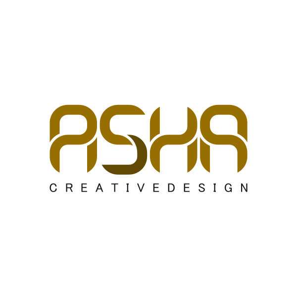 asha creative design Logo
