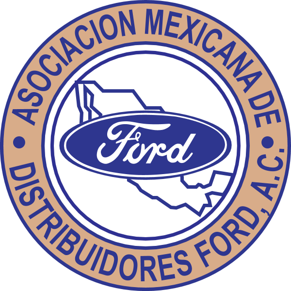 Asociación Mexicana de Distribuidores Ford Logo ,Logo , icon , SVG Asociación Mexicana de Distribuidores Ford Logo