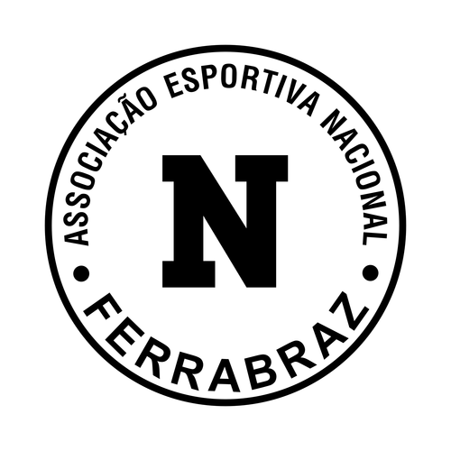 Associacao Esportiva Nacional Ferrabraz de Sapiranga RS 81552 ,Logo , icon , SVG Associacao Esportiva Nacional Ferrabraz de Sapiranga RS 81552