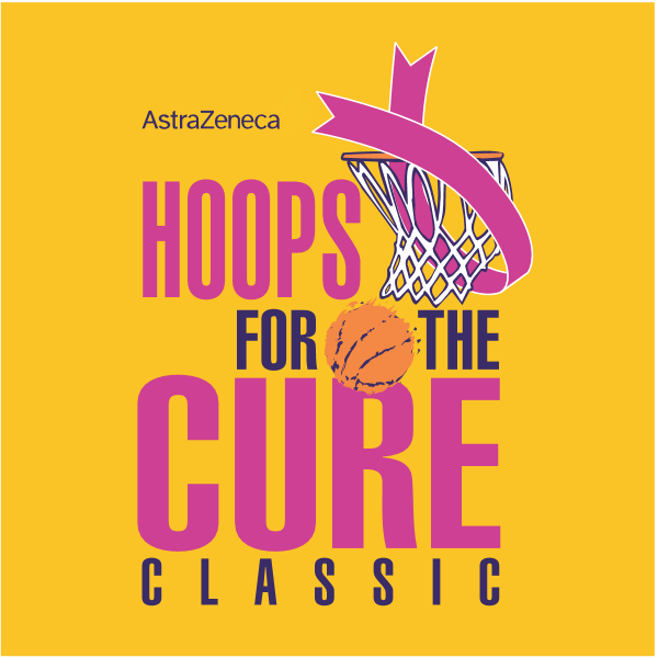 AstraZeneca Hoops for the Cure Classic Logo