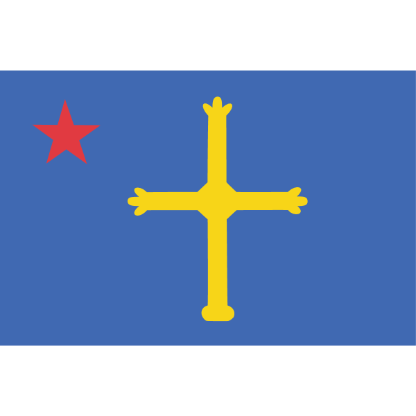 ASTURIAN NATIONALISTS FLAG Logo