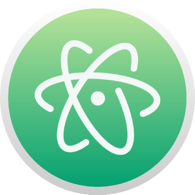 atom ,Logo , icon , SVG atom