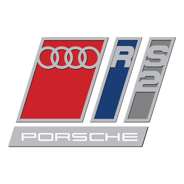 Audi RS2 Porsche ,Logo , icon , SVG Audi RS2 Porsche