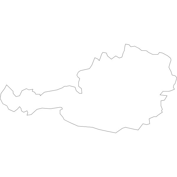 AUSTRIA MAP Logo ,Logo , icon , SVG AUSTRIA MAP Logo