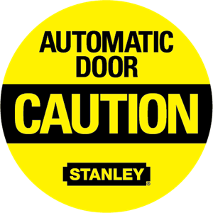 Automatic Door Caution Logo
