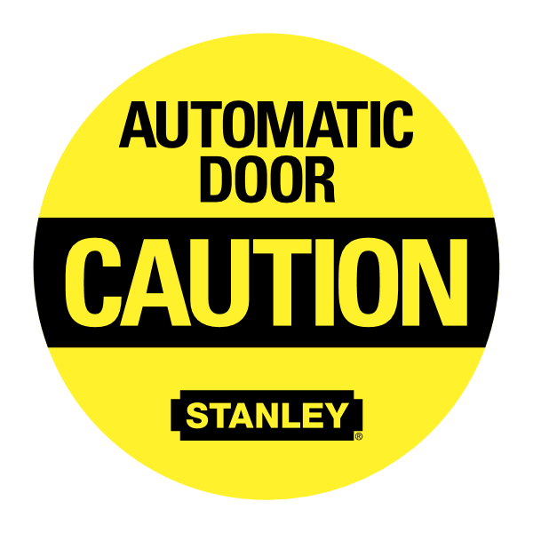 Automatic Door Caution