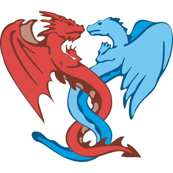 Axe Fusion Dragons Logo