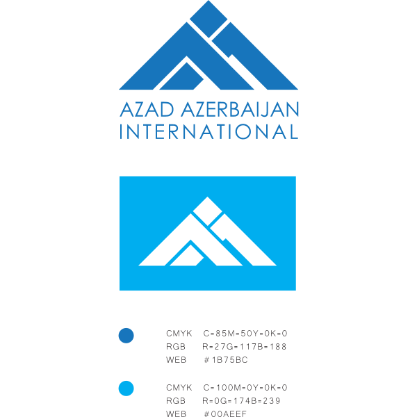 Azad Azerbaijan International Logo ,Logo , icon , SVG Azad Azerbaijan International Logo