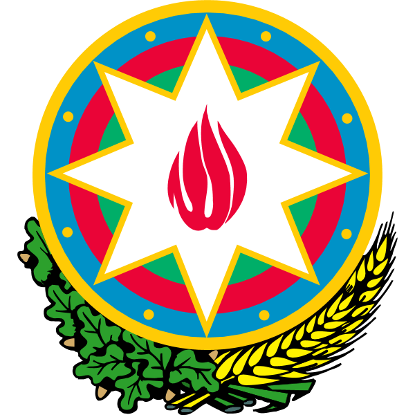 AZERBAIJAN COAT OF ARMS Logo