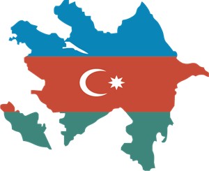 azerbaijan map Logo