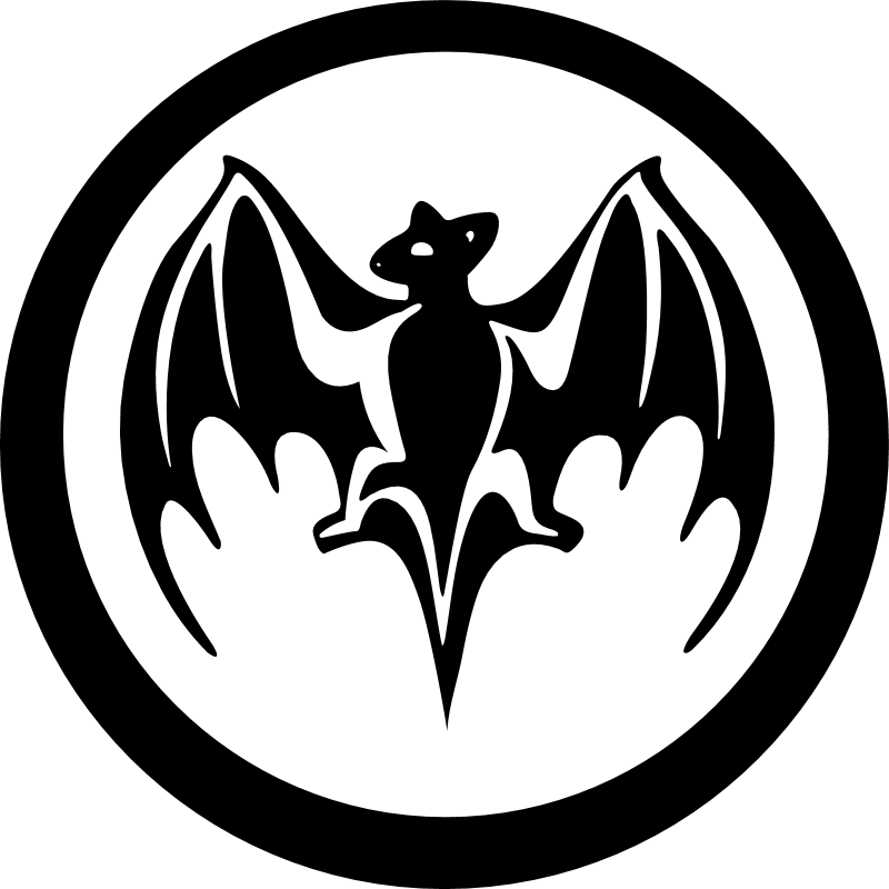 BACARDI BAT ,Logo , icon , SVG BACARDI BAT