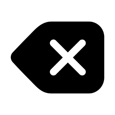 backspace ,Logo , icon , SVG backspace