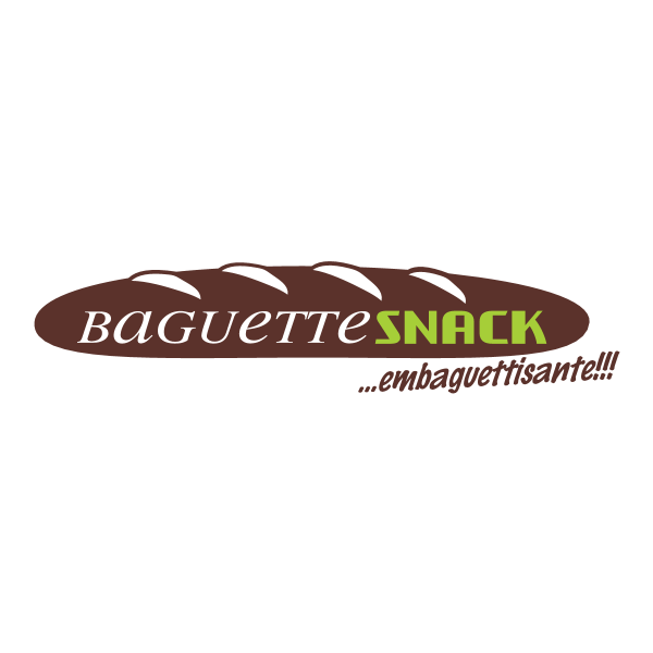 Baguette Snack Logo ,Logo , icon , SVG Baguette Snack Logo