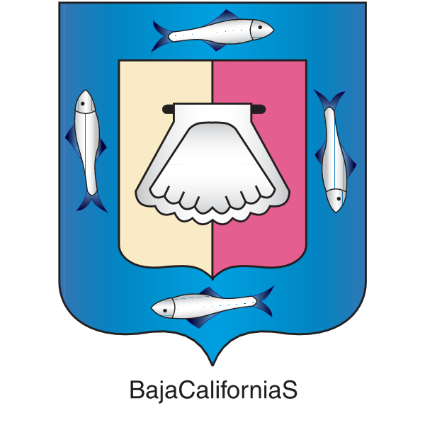 BAJA CALIFORNIA SUR COAT OF ARMS Logo ,Logo , icon , SVG BAJA CALIFORNIA SUR COAT OF ARMS Logo