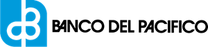 Banco del Pacífico antiguo horizontal Logo