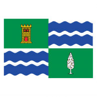 Bandera de Mequinenza Logo ,Logo , icon , SVG Bandera de Mequinenza Logo