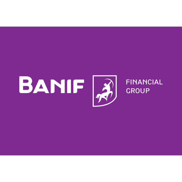 Banif Financial Group Horizontal Negative Logo