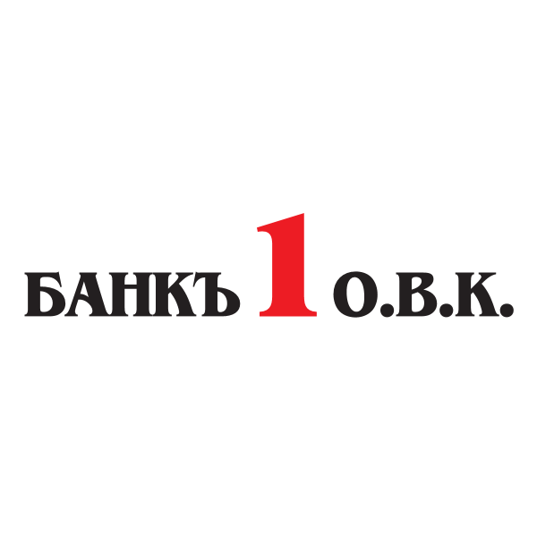 Bank 1 OVK Logo ,Logo , icon , SVG Bank 1 OVK Logo