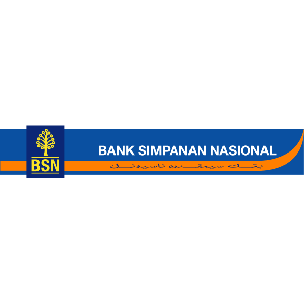 bank simpanan nasional (BSN) with signboard Logo ,Logo , icon , SVG bank simpanan nasional (BSN) with signboard Logo