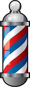 Barbershop Pole Logo ,Logo , icon , SVG Barbershop Pole Logo