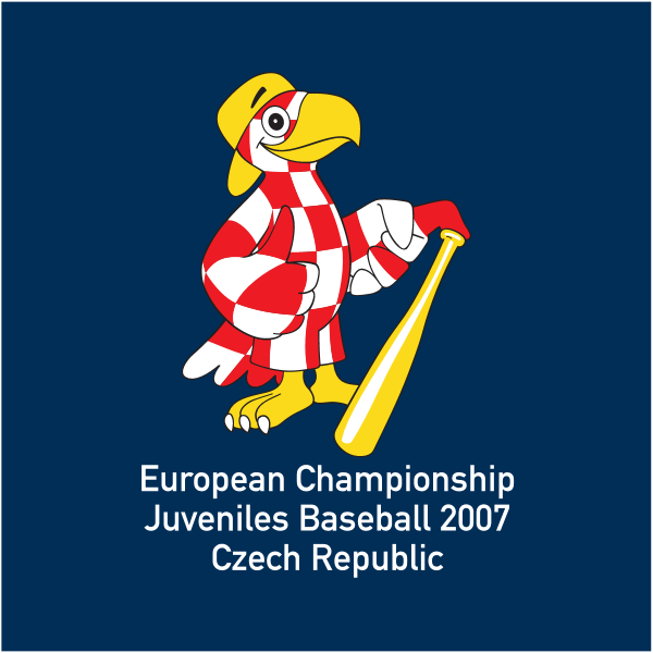 baseball european championshp juveniles 2007 Logo