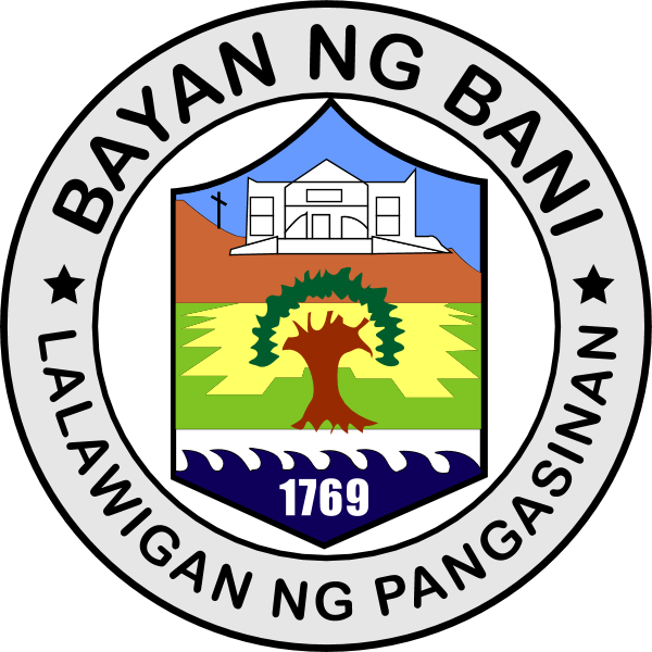 Bayan Ng Bani town seal Logo ,Logo , icon , SVG Bayan Ng Bani town seal Logo